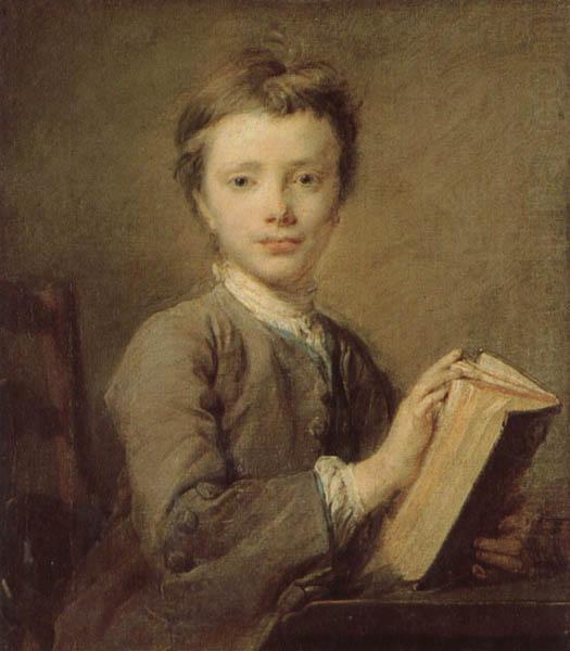 PERRONNEAU, Jean-Baptiste A Boy with a Book china oil painting image
